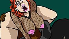 Ginger’s Latest Customer Packs a Massive Dick in Wild Action