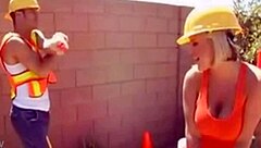 WHO IS THIS GIRL TITFUCKING BIG BLONDE TITS?