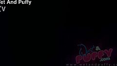 Stunning brunette teases with a dildo in solo action wearing sexy heels.