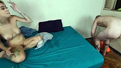 My boyfriend's friend drilled me raw in wild anal action!