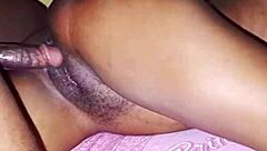 African Black Teen 18 Craves Hard and Fast Morning Sex. She Takes It Deep in Missionary!