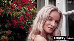 Hey Roxy Shaw, Why Strip and Water Those Tiny Tits Outdoors So Boldly?