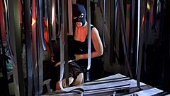 Masked sluts get fucked by big cocks on webcam!