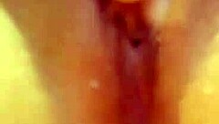 I touch myself with my piercing until I cum