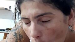 Chupei O Pau Do Cara Que Esta Fazendo Uns Bicos Aqui Em Casa Fiquei Com TesaO Mas Lembrei Que Ta Sem Camisinha