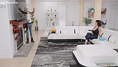 Fucking Movie Night with Little Puck on Brazzers