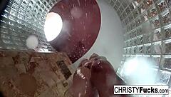 hey, check this hot shower fun with christy and dahlia bts