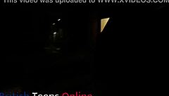 Watch your neighbour stroking herself in a hot solo act