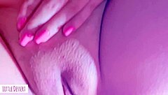 little dessert party with glass dildo n creamy finish! 🎉