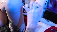 Wanna lick my feet till I finish hard?