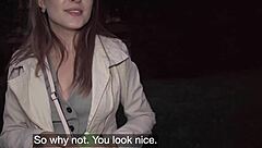 Public agent bangs young beauty with mom next door