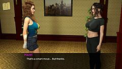 Nursing back to pleasure with curvy teen in cute outfit