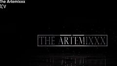 Huge black dick Artemixxx drills tiny ebony pussy of Trixxie Morella