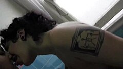 oh wow, arabelle raphael and her tattooed lover dive into lesbian sex with toys and licking pussies eagerly