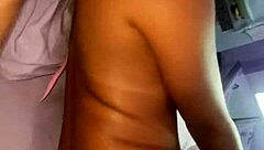 Caught the naughty bunny and showed her my big Brazilian carrot full video