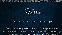 French giantess gives huge JOI instructions?