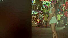 wow! sexy asian teen 18+ stripper dances and fingers her tits and ass on pole!