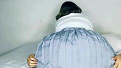 Latina Teen Amateur Rides Hard in Homemade Video with Cousin