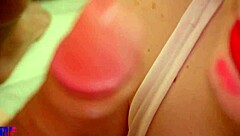 Intense close up blowjob ends in oral creampie explosion. Watch the best sucking with monster cock action.