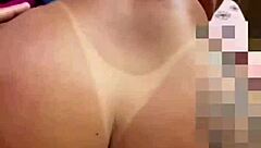 Brazilian Wife's First Time Gaping in Lingerie, Dare to Watch?