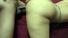 Big Ass Takes Huge Dick Deep in Doggystyle, Feels So Wild!