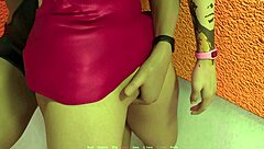 yo, getting a handjob while fingering this busty tattooed college girl!