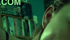 Skinny Latina cutie sucks him dry during a long steamy car ride