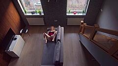 Roommate caught me masturbating and watched me finish