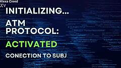 ATM Protocol Unleashed with Brutal Femdom Control Over Slave