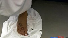 look at this sexy shemale waving her big cock