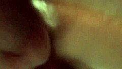 Italian brunette milf takes a hot homemade load of sperm right in her mouth.