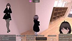 I play this hentai game with anime characters