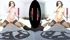 Hey, check out this young tattooed German chubby riding me in stockings