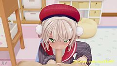 i can’t believe how hot this novr mmd uimama blowjob is in 3d hololive, it’s driving me crazy!