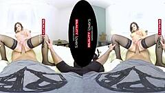 Hey, check out this young tattooed German chubby riding me in stockings