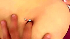 Feeling so good fingering this beautiful Latina navel