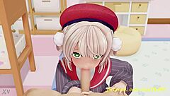 i can’t believe how hot this novr mmd uimama blowjob is in 3d hololive, it’s driving me crazy!