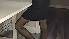 A young poetess reads her poetry with deep emotion in a stunning dress