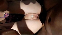 Watch This Hot Latin Couple's Homemade Cumshot Action!