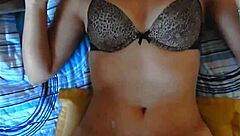 Watch This Hot Latin Couple's Homemade Cumshot Action!