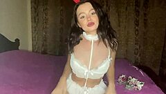 Come on, let’s watch this hot teen play with her tight pussy tonight!