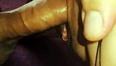 Young studs ravage a mature milf at an amateur casting session.