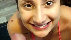 sadira hotwife teases in the erotikaxxx bathroom for a quick steamy trailer.