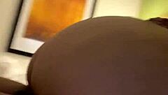 Big booty white girl riding bbc until i bust