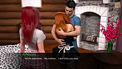 Blonde nympho babe home alone, playing with her shaved pussy in lingerie