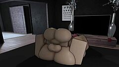 Dude, Cumming Hard While Fucking Tomoko on Roblox!