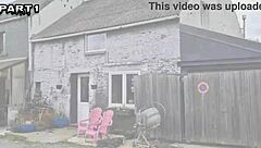 Just chilling with 5 girls at Halloween party, Alice Maze leading wild strapon fun.