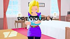 Kame Roshi Fucks Android 18 Behind Krillin's Back in Dragon Ball Zex 5 POV Fantasy