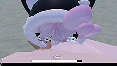 I’m fuckin’ a girl on crossroad beach, damn wild!