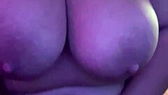 Big tits babe going wild with dildo action, damn hot! 😜